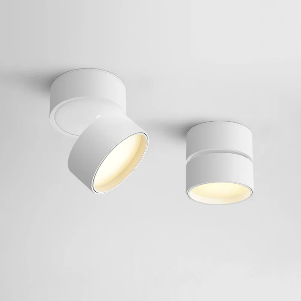 Adjustable Aluminum Ceiling Cylinder Light – Minimalist Architectural Design - Image 17