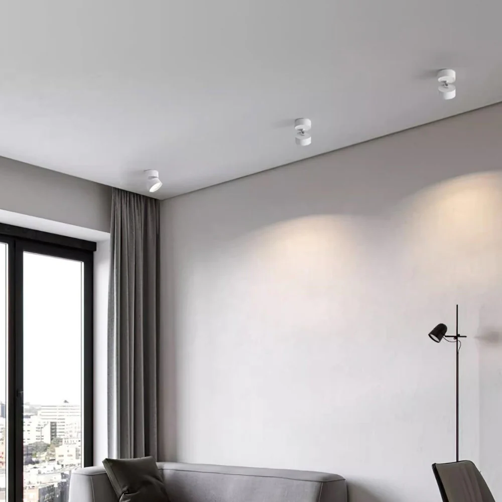Adjustable Aluminum Ceiling Cylinder Light – Minimalist Architectural Design - Image 22