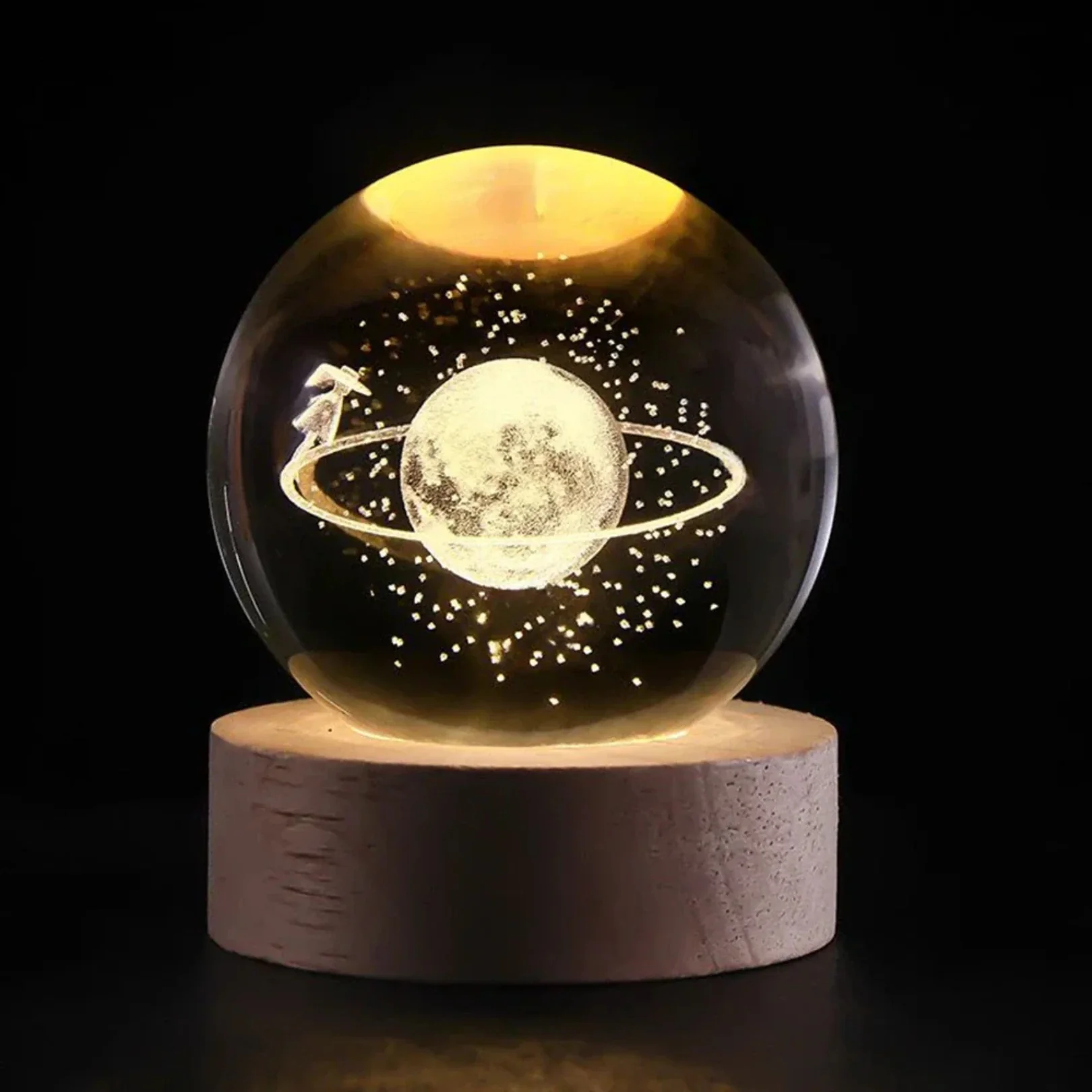 Engraved Crystal Ball Light - Image 3