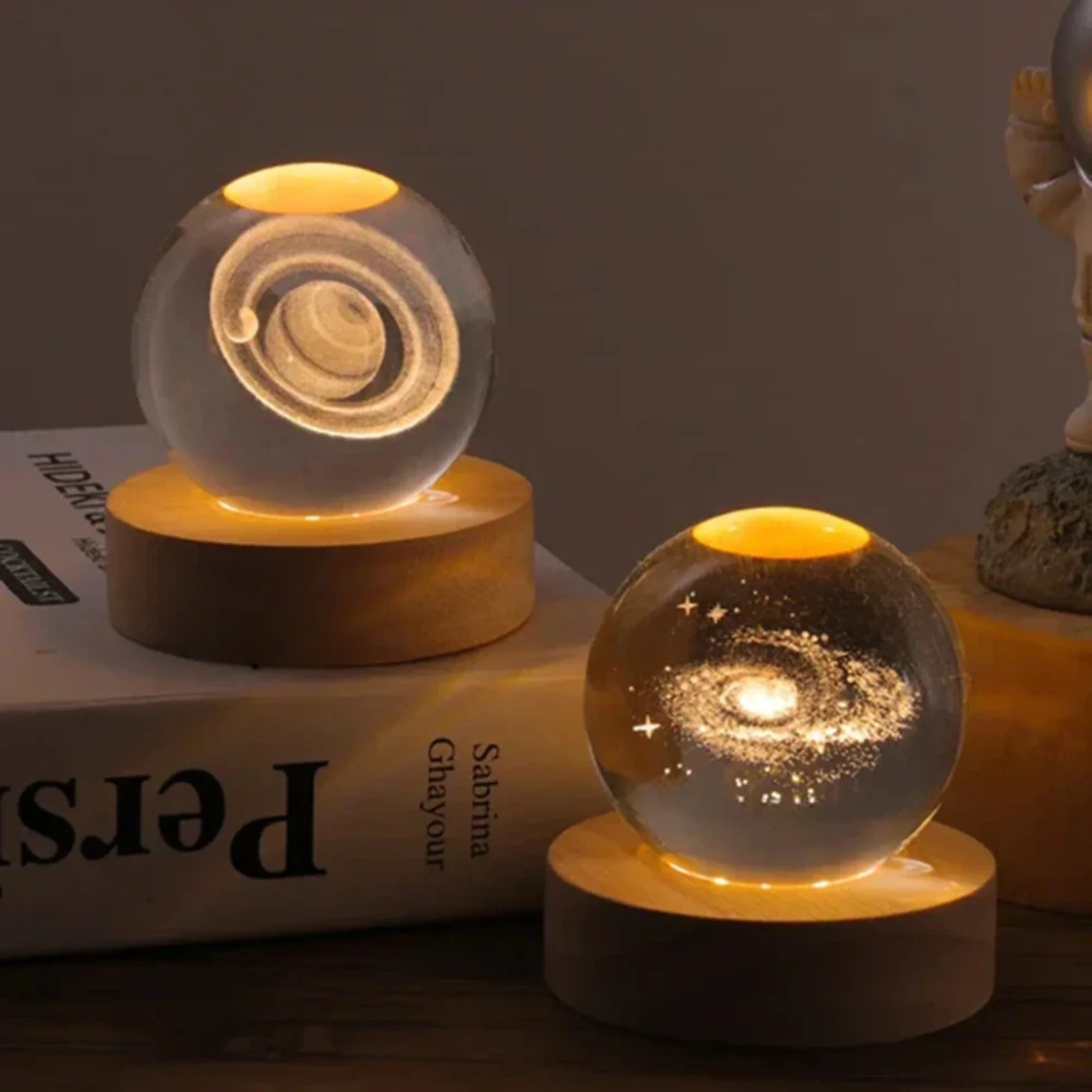 Engraved Crystal Ball Light - Image 4