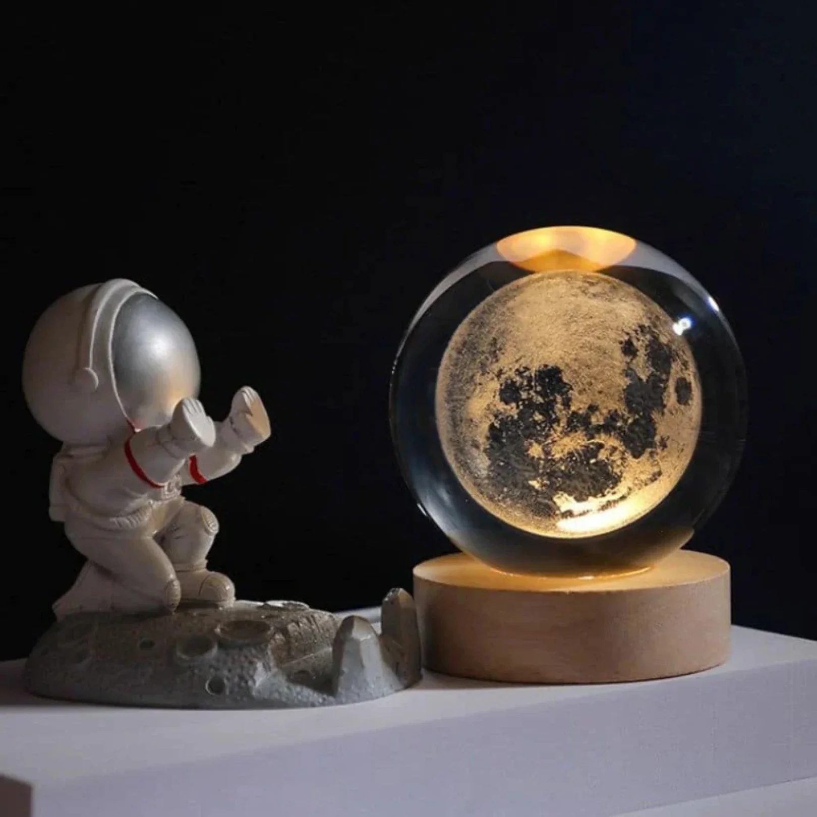 Engraved Crystal Ball Light - Image 7