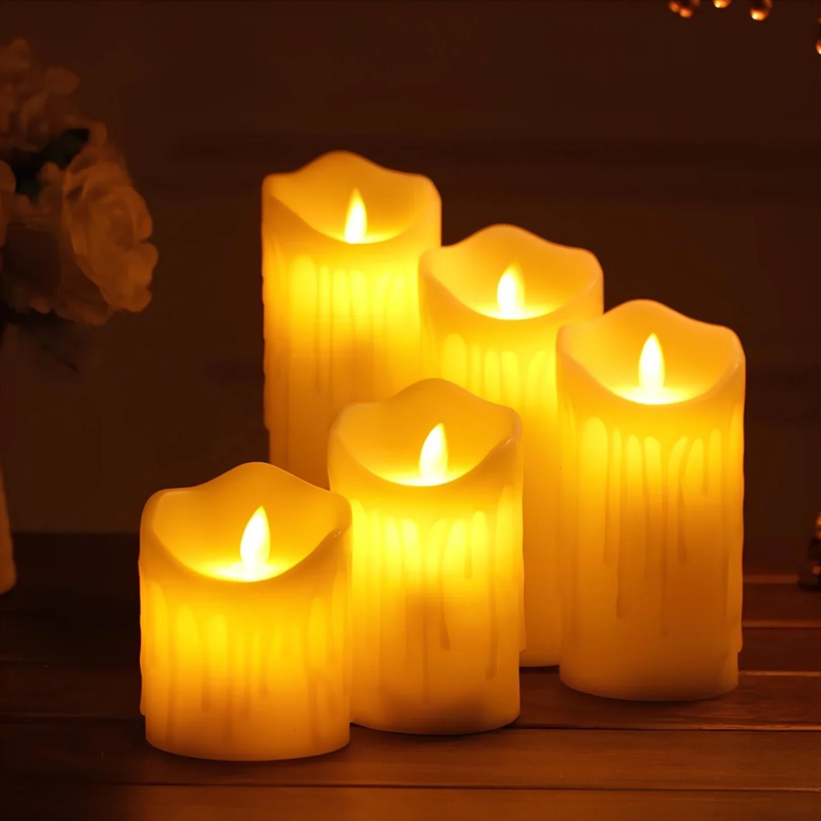 Flickering Flameless LED Decorative Candles - Image 14