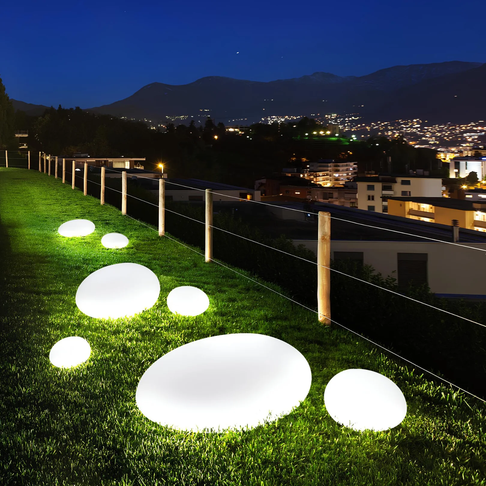 Garden Floor LED Pebble Lamp - Image 14
