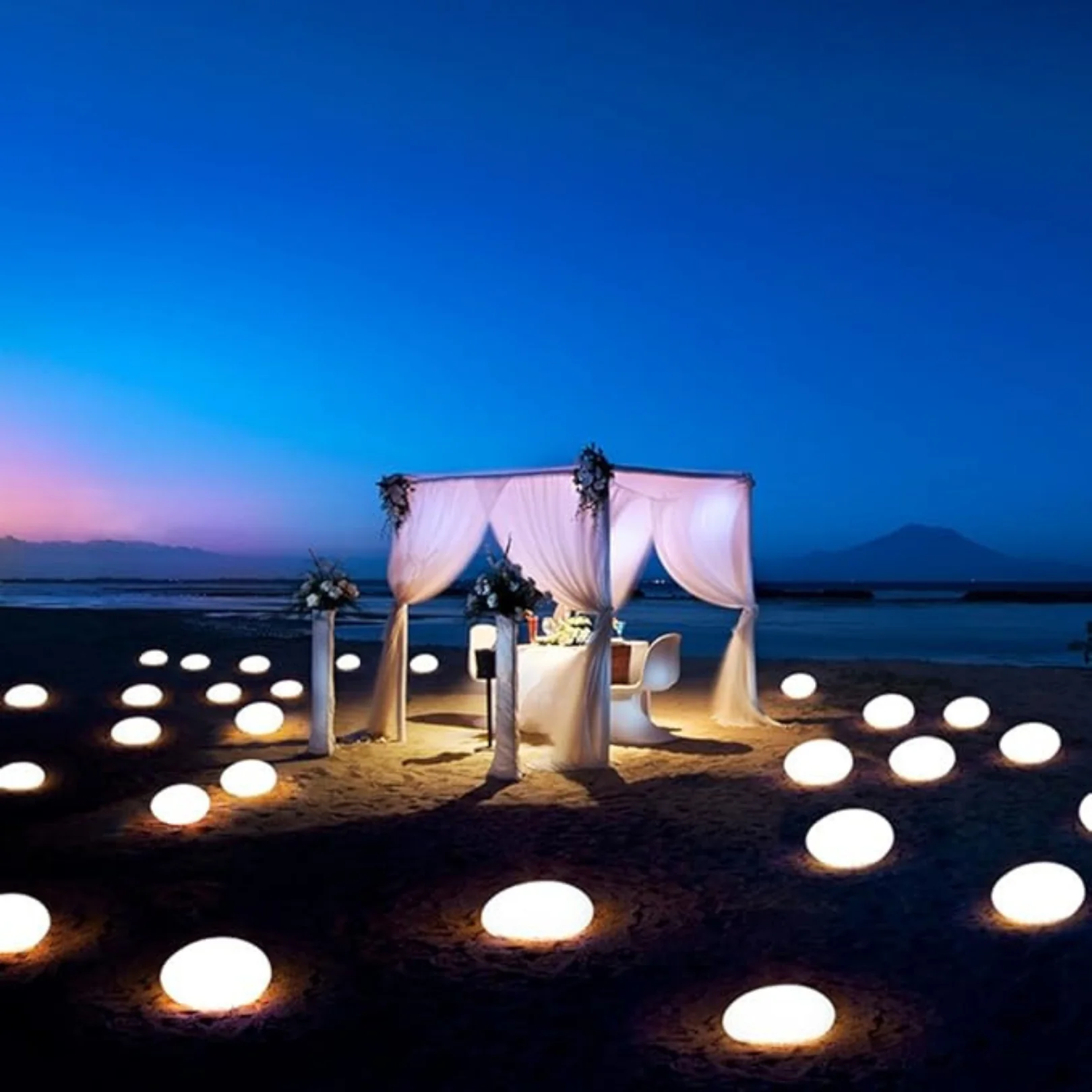Garden Floor LED Pebble Lamp - Image 3