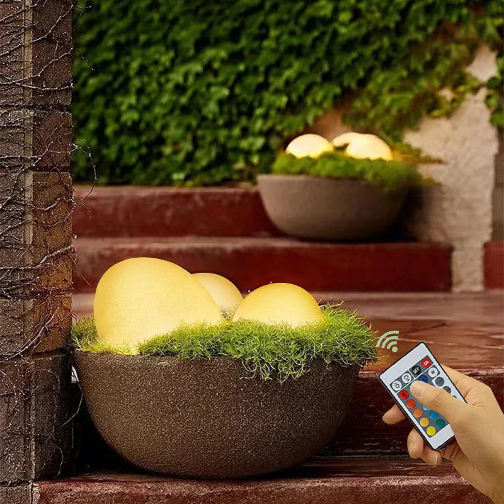 Garden Floor LED Pebble Lamp - Image 9
