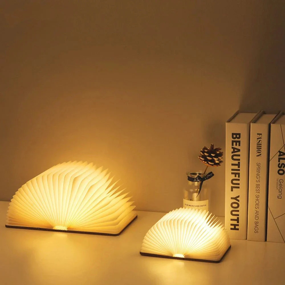 LED Folding Paper Lamp - Accordion Style Night Light - Image 7