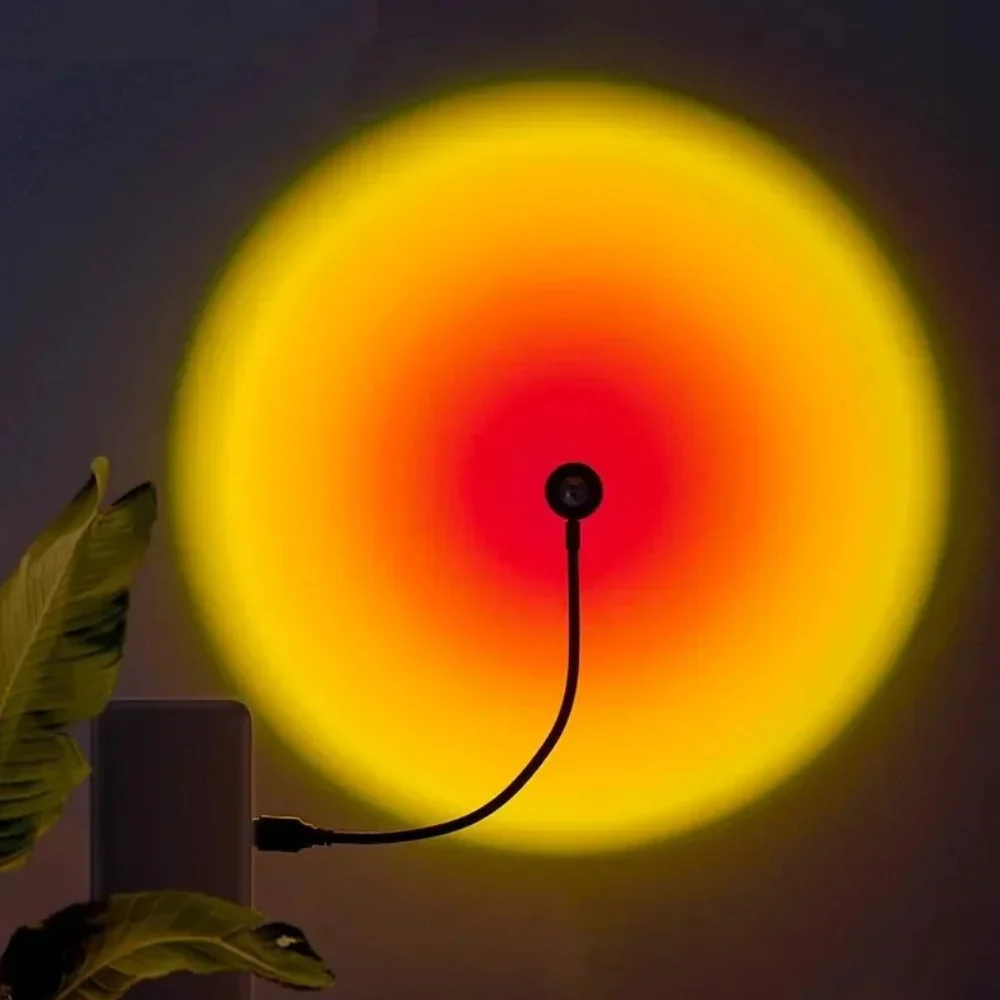 LED Sunset Lamp with 13 Color Modes - Portable Photography Modern - Image 10