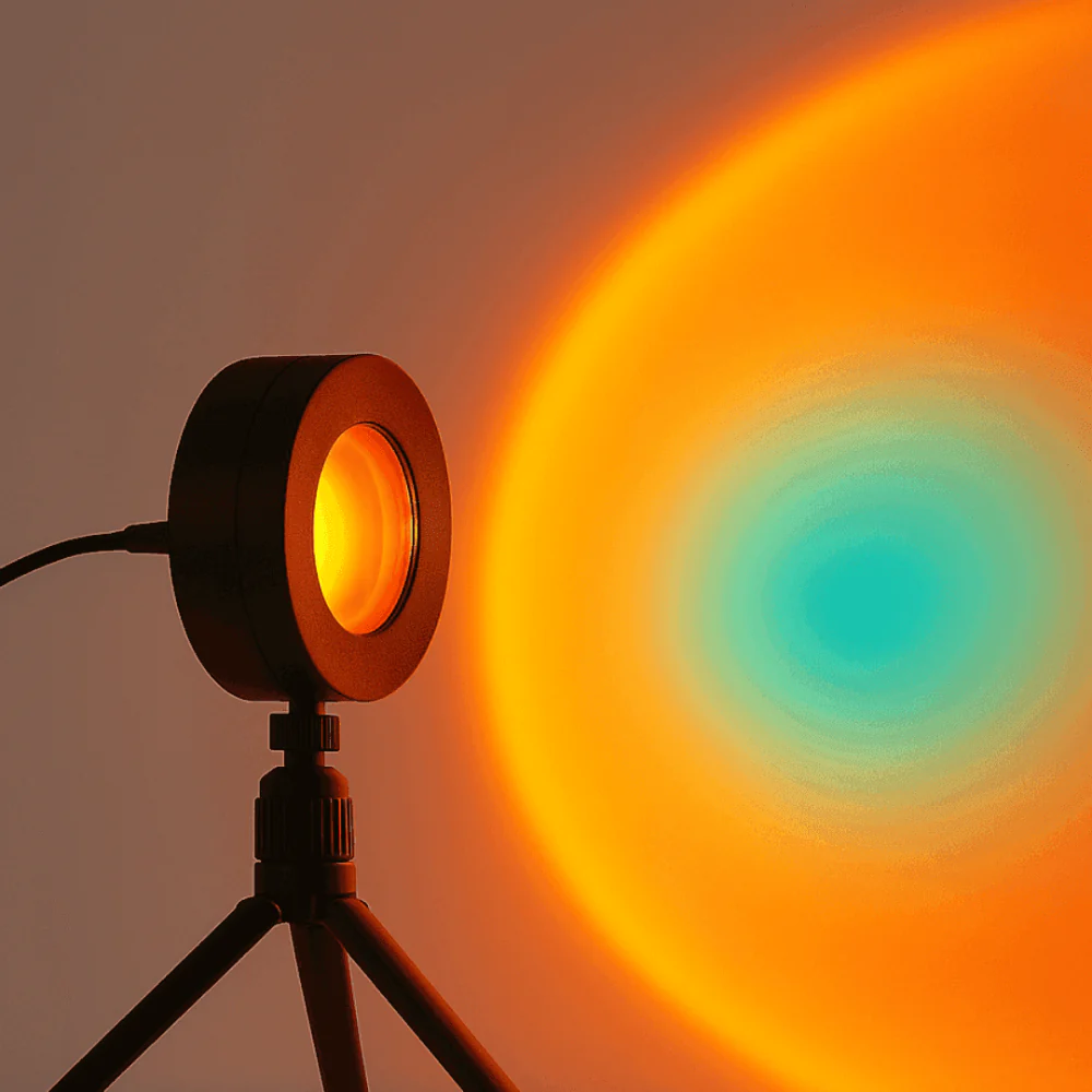 LED Sunset Light Projector with Remote - 16 Color Changing Ambient - Image 3