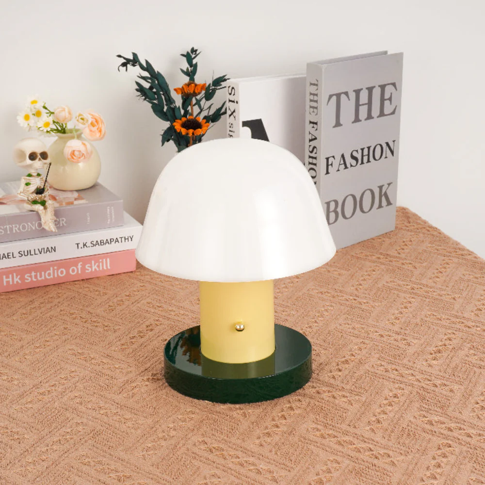 LED Table Lamp with USB Port and Touch Dimmer - Mid Century Danish Style - Image 22