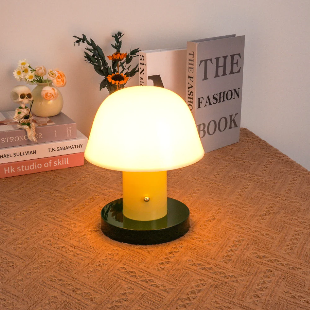 LED Table Lamp with USB Port and Touch Dimmer - Mid Century Danish Style - Image 24