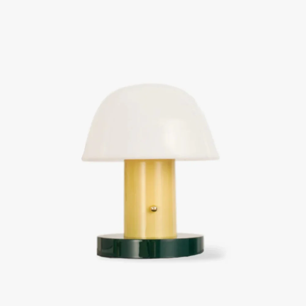 LED Table Lamp with USB Port and Touch Dimmer - Mid Century Danish Style - Image 7