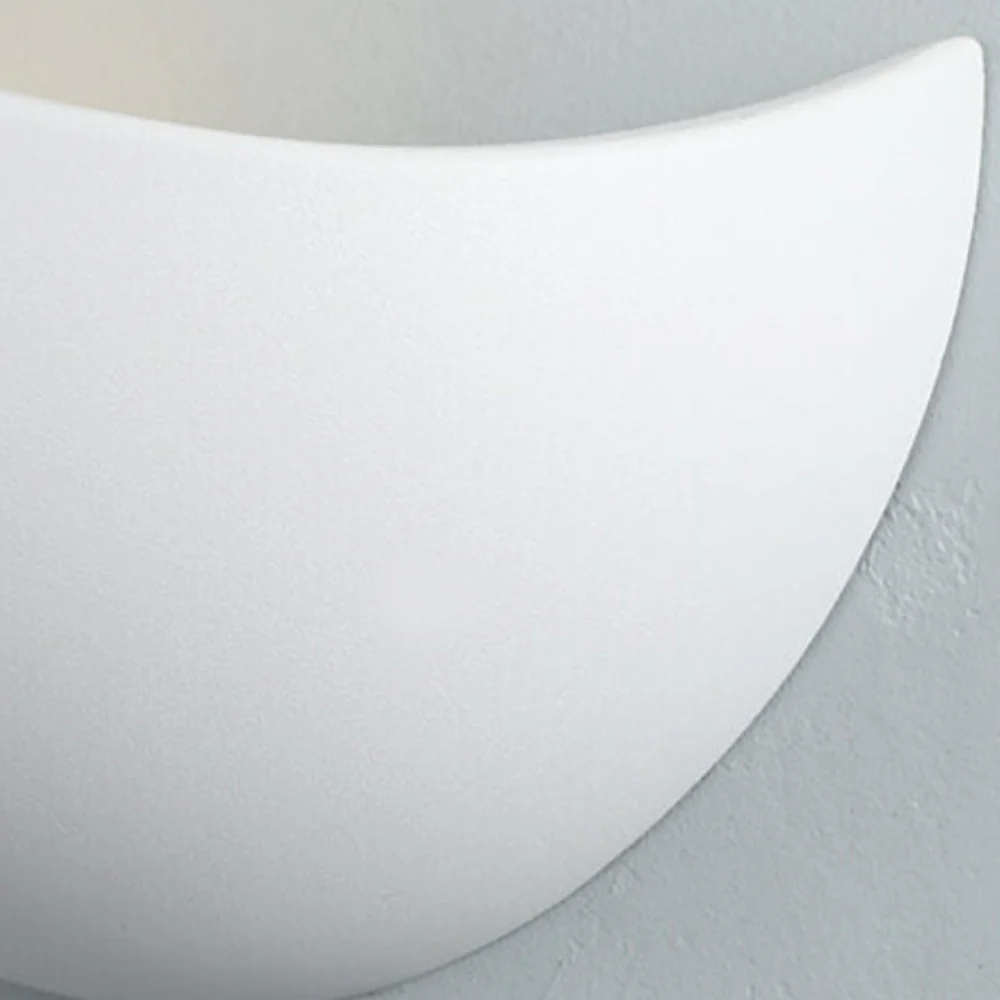 Minimalist Indoor-Outdoor Crescent Moon Wall Sconce – Modern Half-Round Dual-Direction Lighting - Image 12
