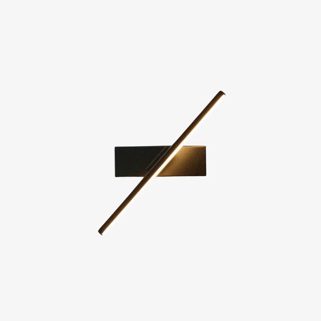 Minimalist Linear Rotating LED Wall Sconce