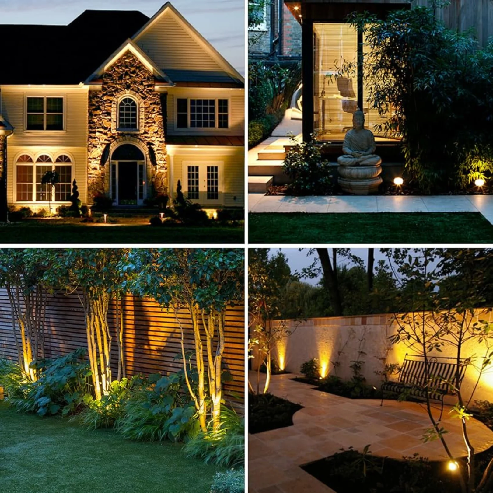 Modern Garden Spotlight - Solar Powered - Image 18