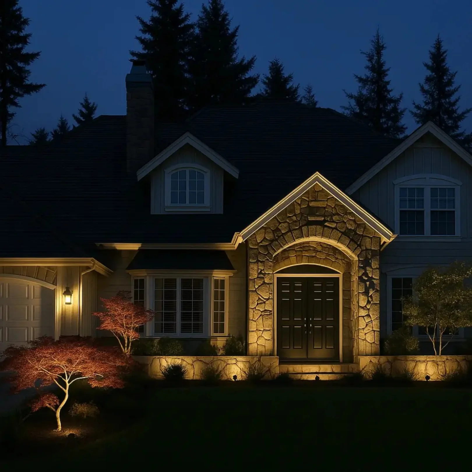 Modern Garden Spotlight - Solar Powered - Image 2