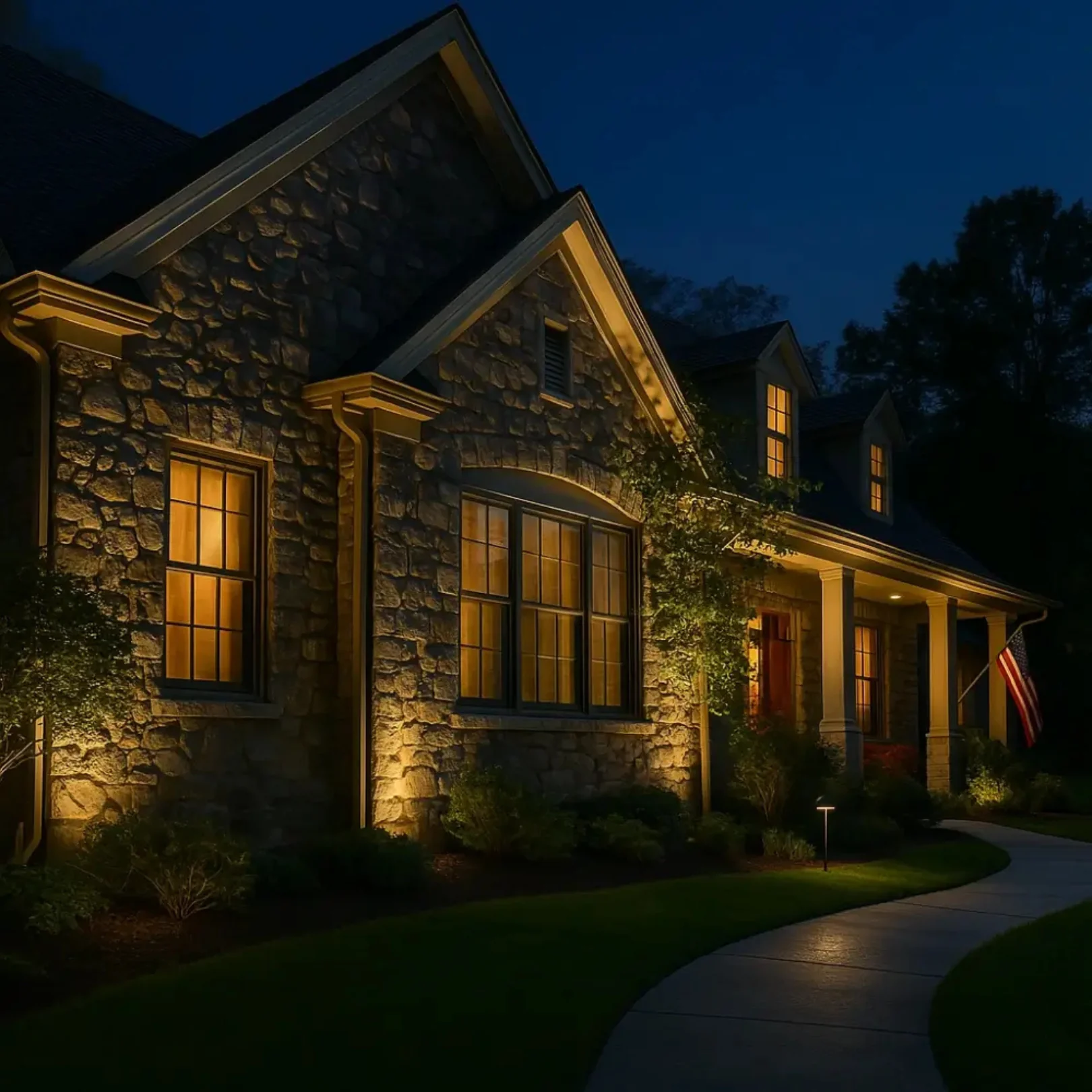 Modern Garden Spotlight - Solar Powered - Image 9