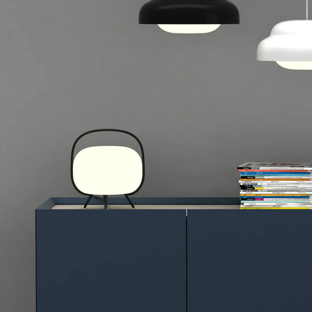 Modern Japanese Style Table Lantern - Minimalist Frosted Glass Mood Light - Image 22
