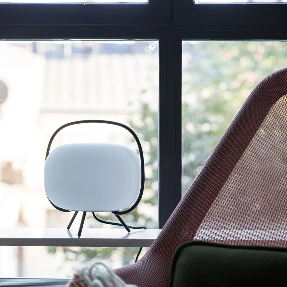 Modern Japanese Style Table Lantern - Minimalist Frosted Glass Mood Light - Image 6