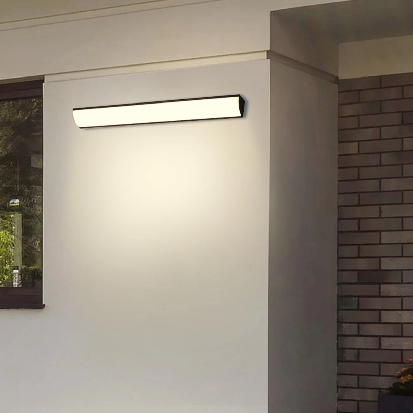 Modern Linear Beam Outdoor LED Wall Light - Image 7