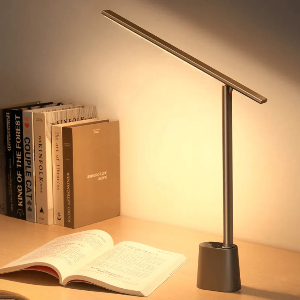 Modern Minimalist Foldable LED Desk Lamp USB Dimmable Office Task Light - Image 2