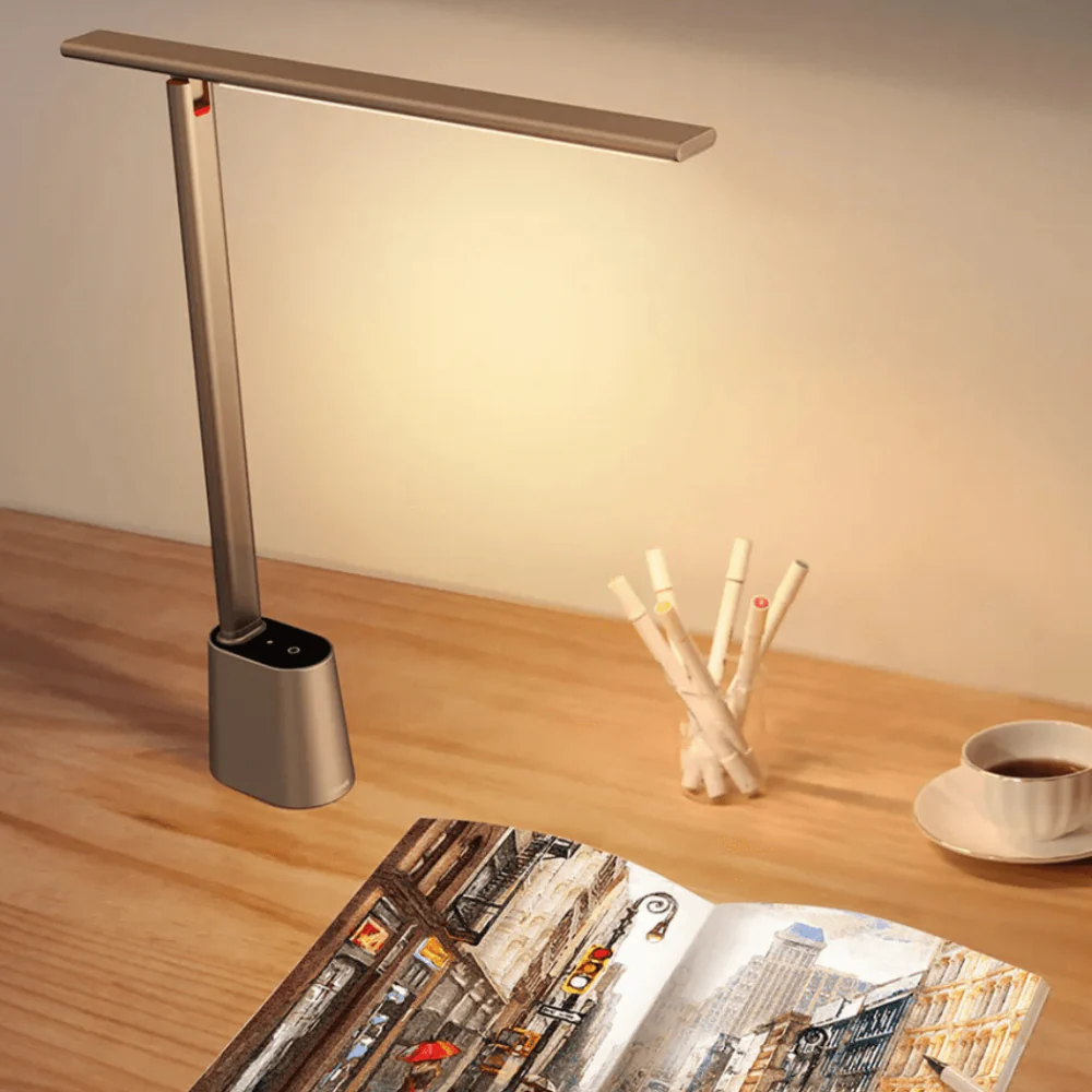 Modern Minimalist Foldable LED Desk Lamp USB Dimmable Office Task Light - Image 6