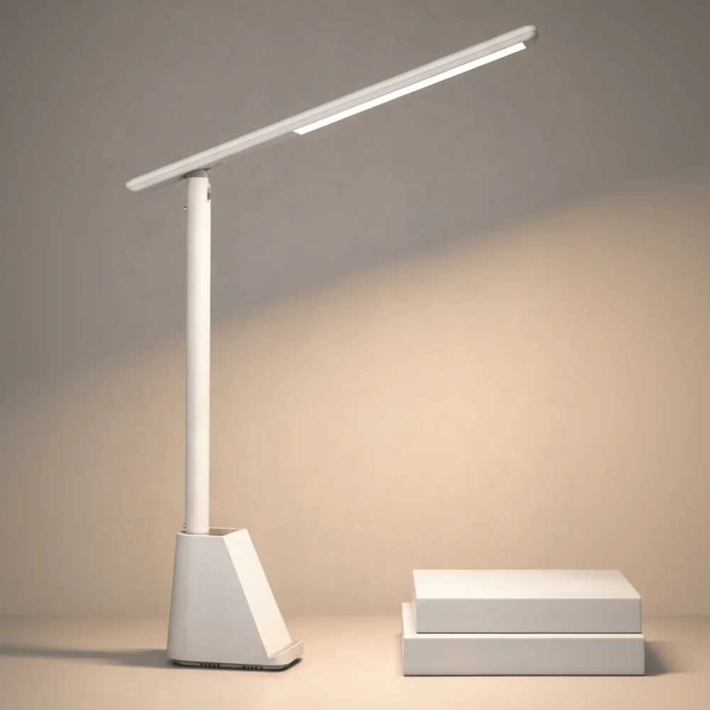 Modern Minimalist Foldable LED Desk Lamp USB Dimmable Office Task Light - Image 8