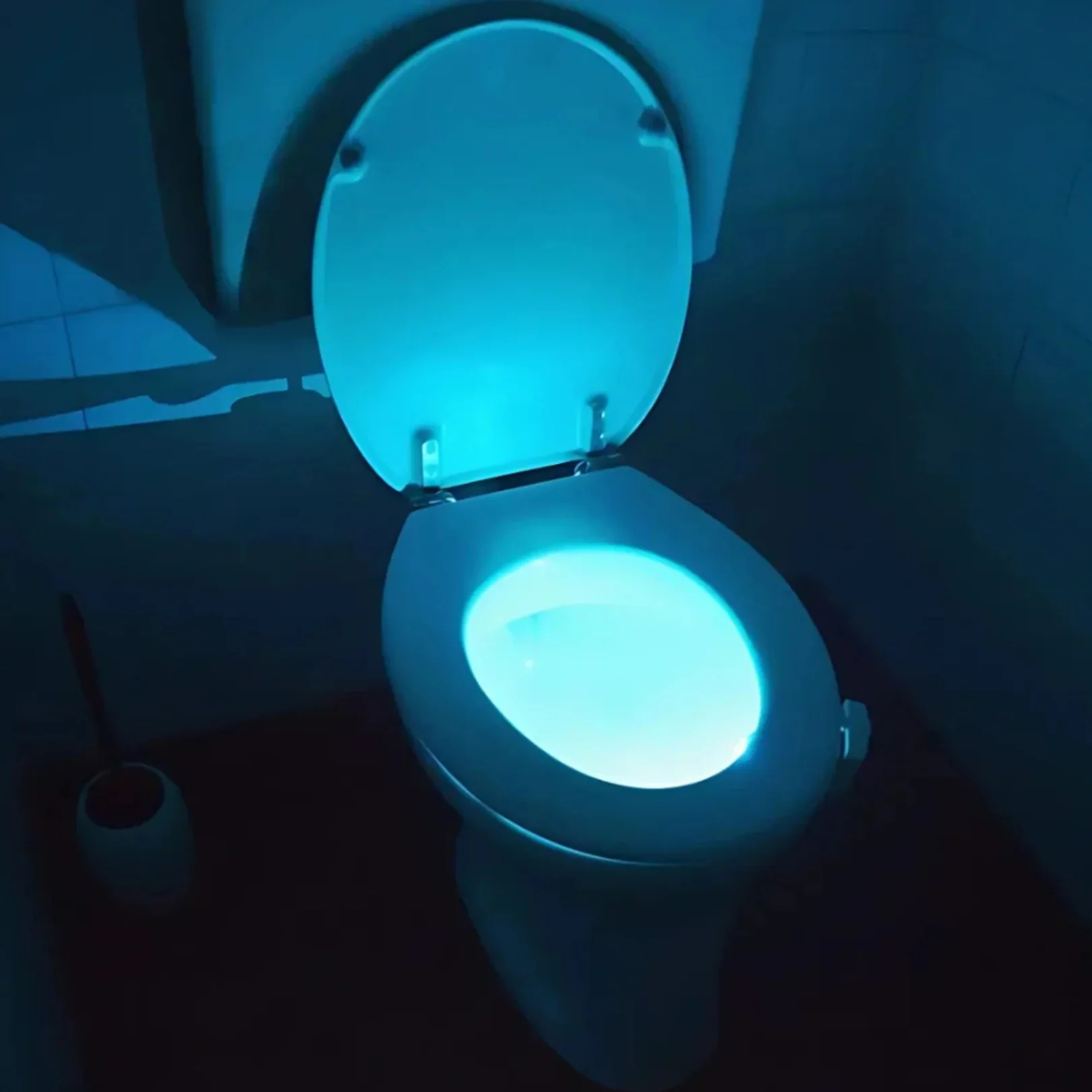 Motion-Sensor LED Bathroom Toilet Night Light - Image 2
