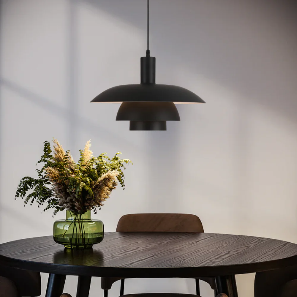 Multi Layer Hanging Lamp with Glare Free LED - Scandinavian Design - Image 2