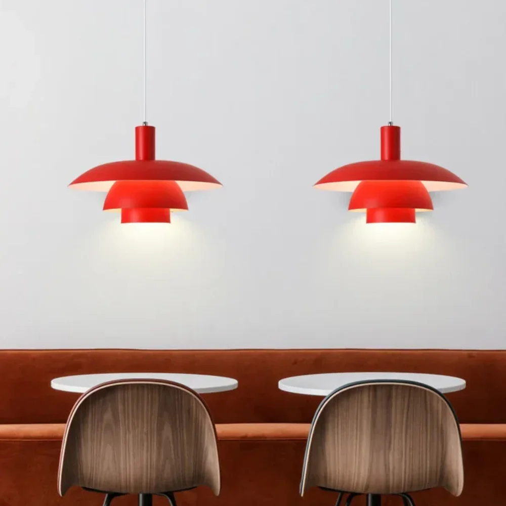 Multi Layer Hanging Lamp with Glare Free LED - Scandinavian Design - Image 8