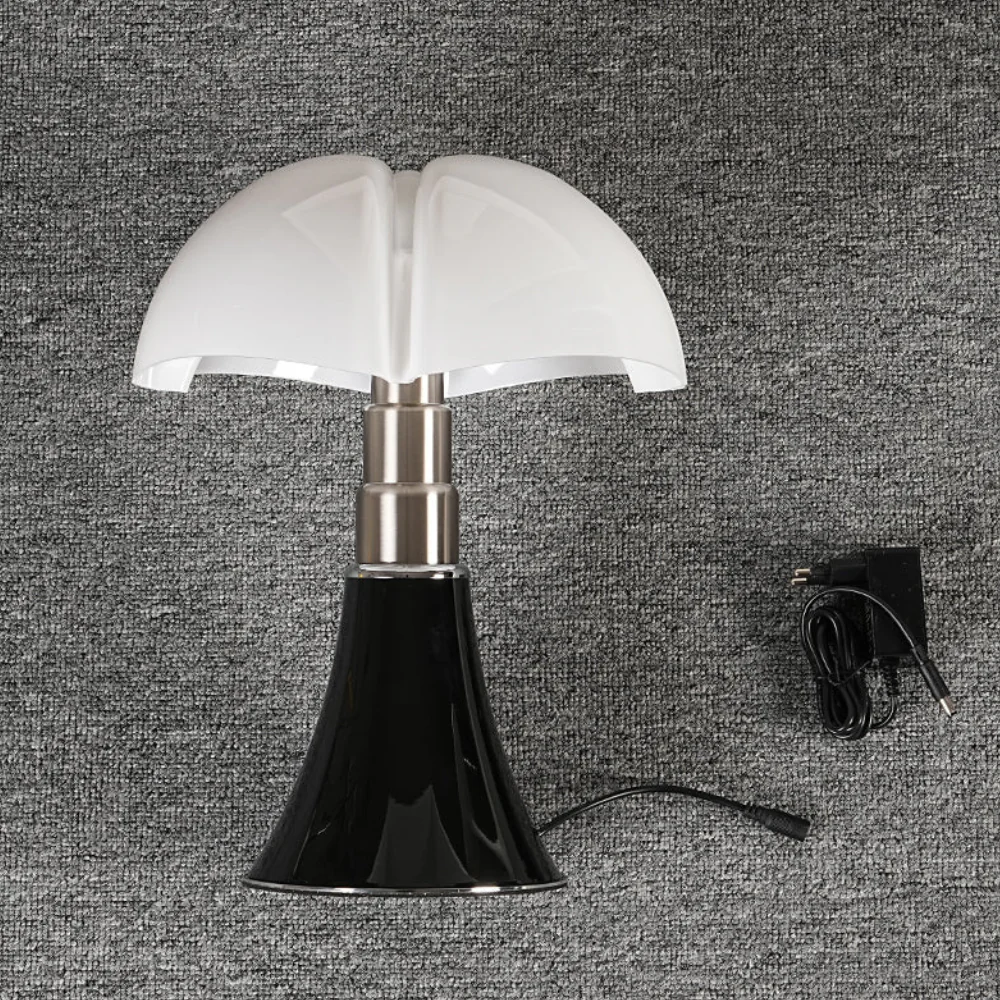Mushroom Table Lamp with Four Lobe Shade - Mid Century Modern Style - Image 6