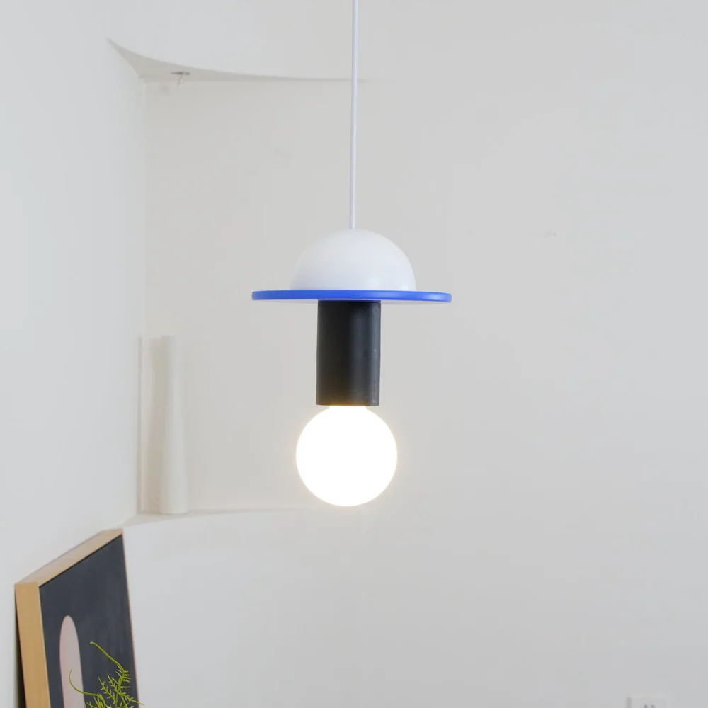 Nordic Geometric Wood Pendant Light - Modern Hand-Turned Orbital Hanging Lamp - Image 38