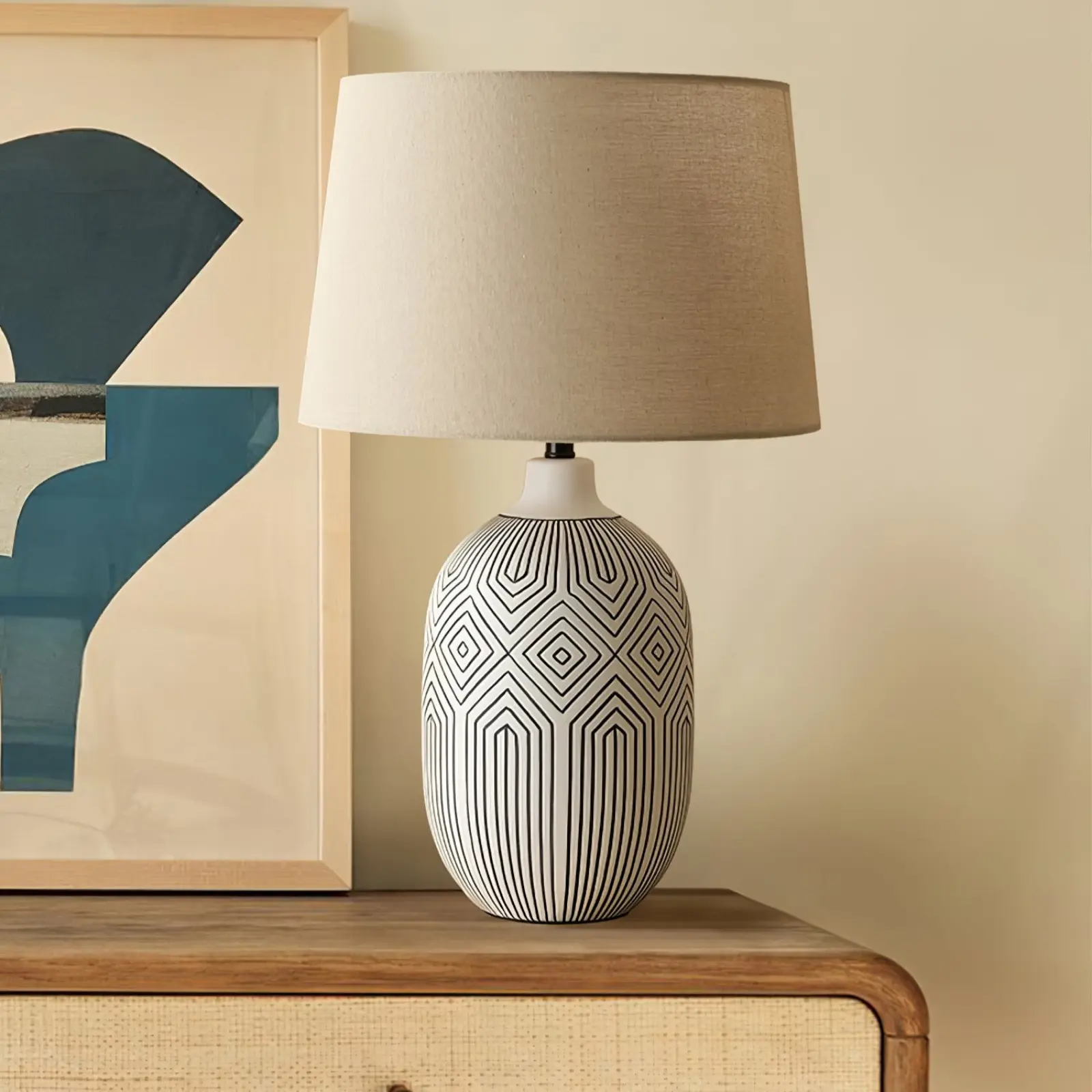 Paradigm Ceramic Table Lamp - Image 3