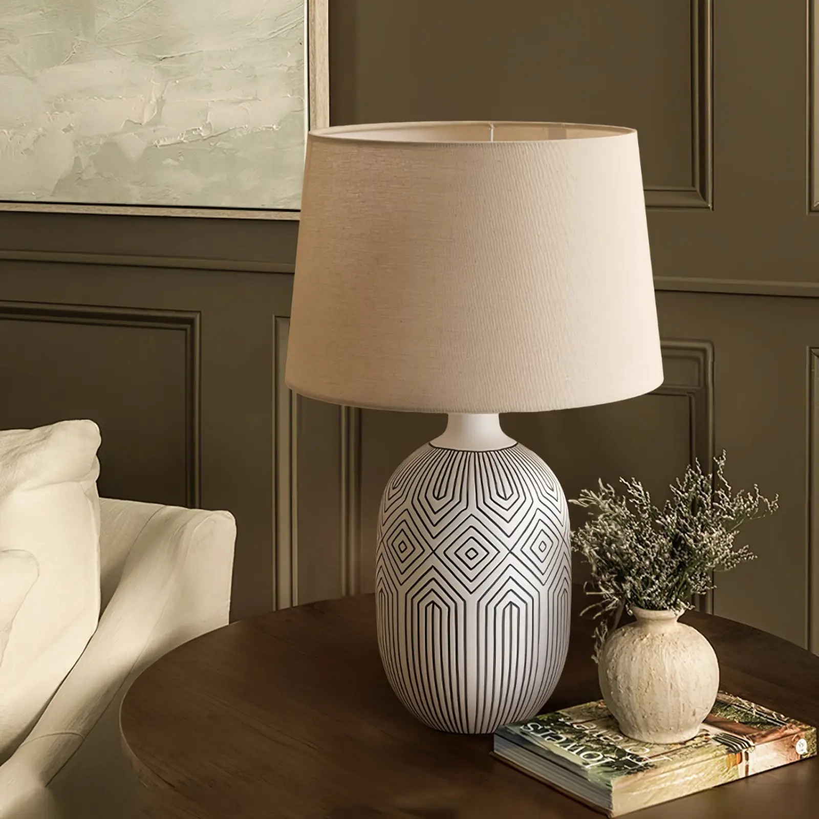 Paradigm Ceramic Table Lamp - Image 4