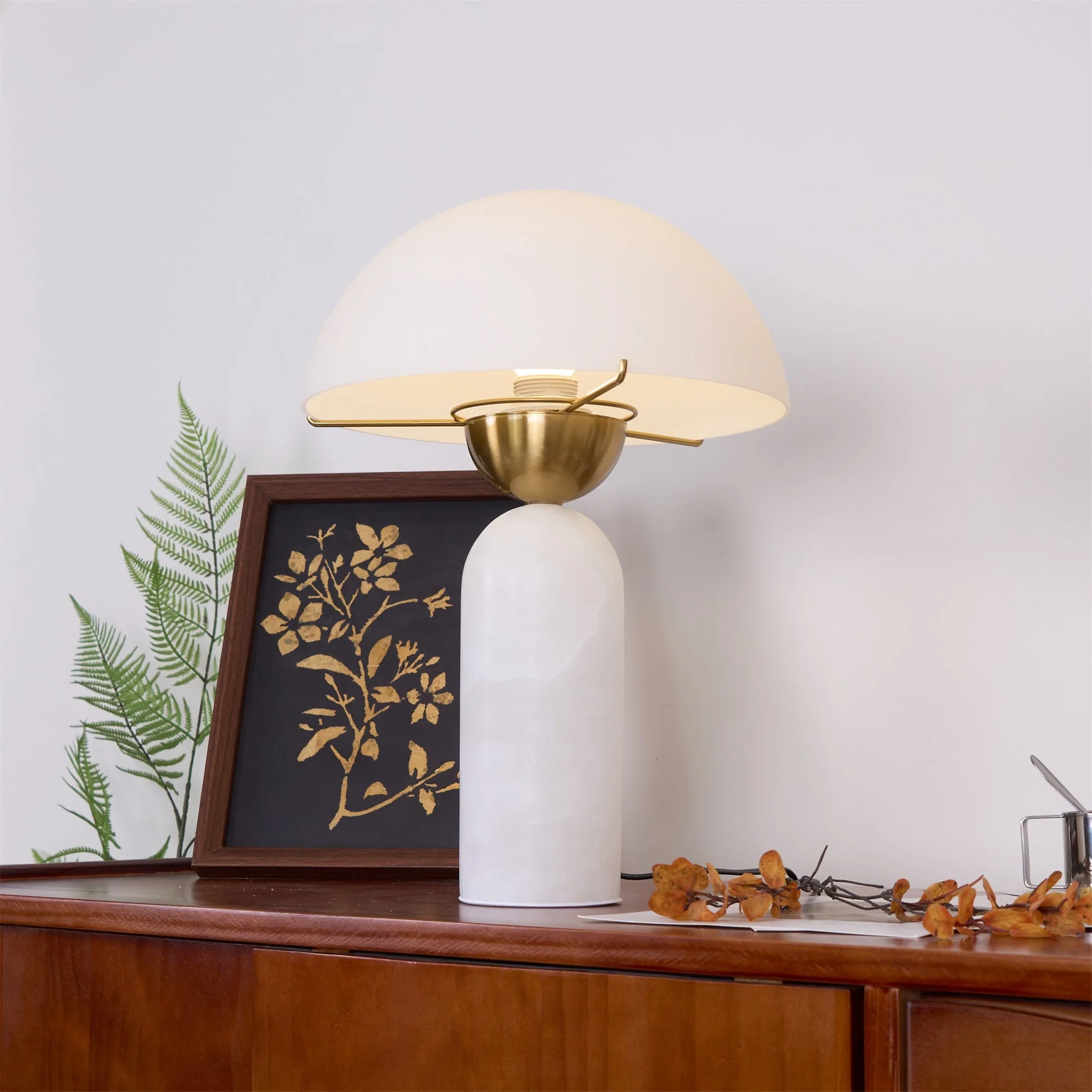 Plinth Stone Table Lamp - Image 15
