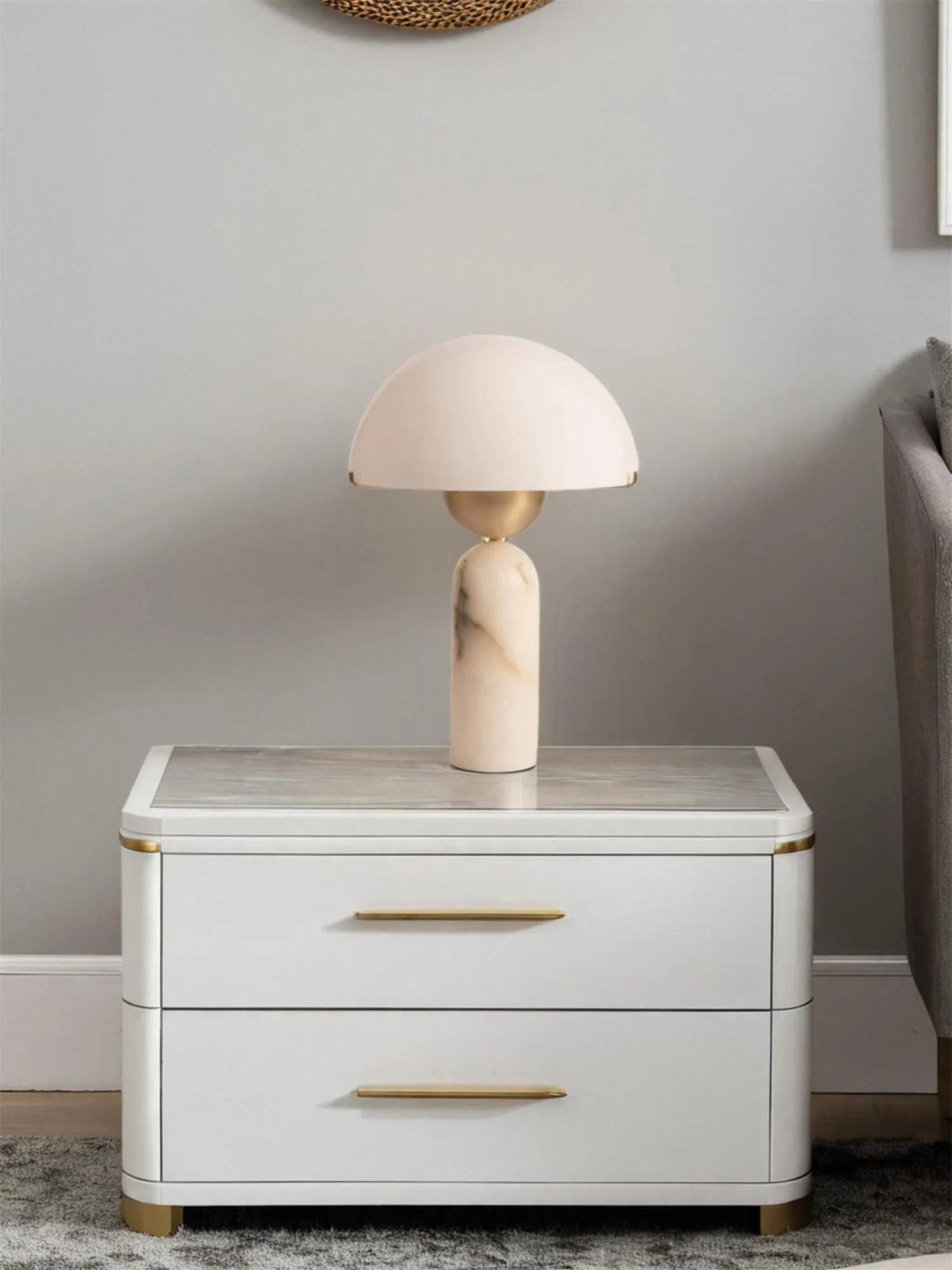 Plinth Stone Table Lamp - Image 22