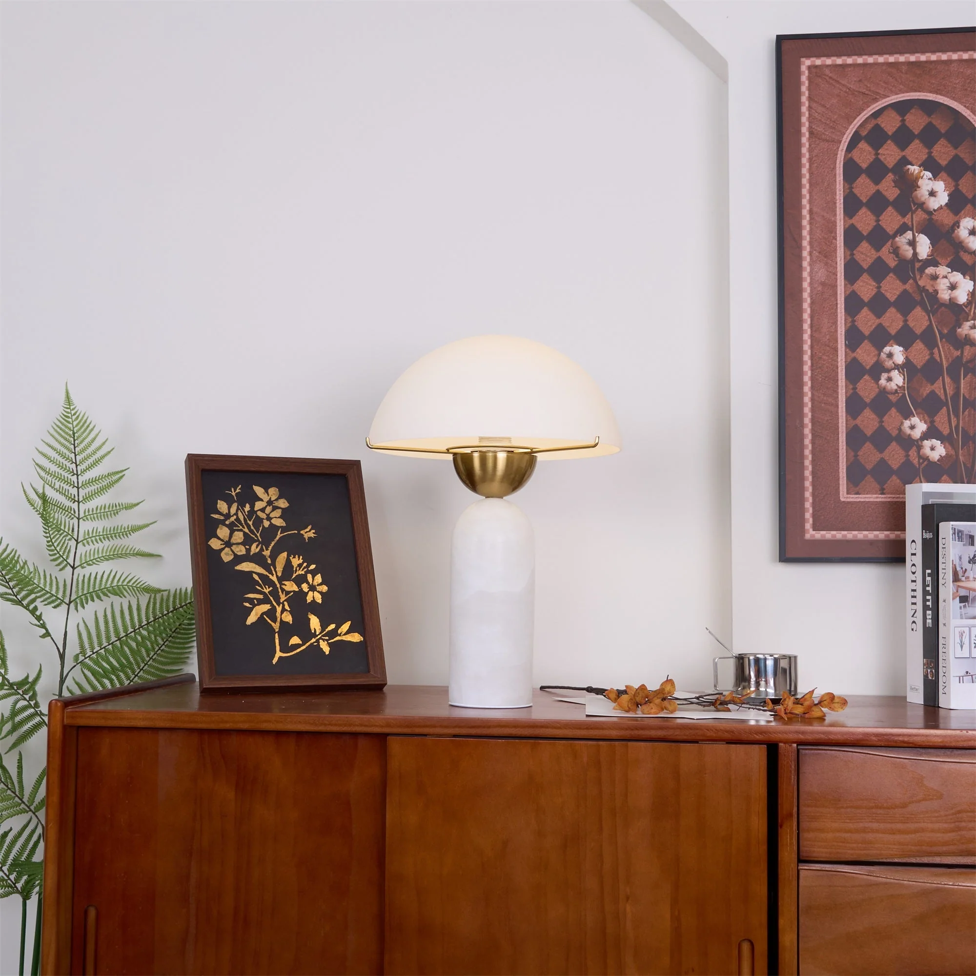 Plinth Stone Table Lamp - Image 7