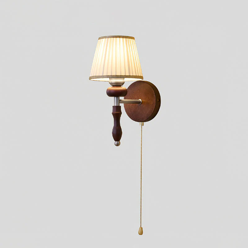 Plissé Fabric Wall Sconce - Image 6