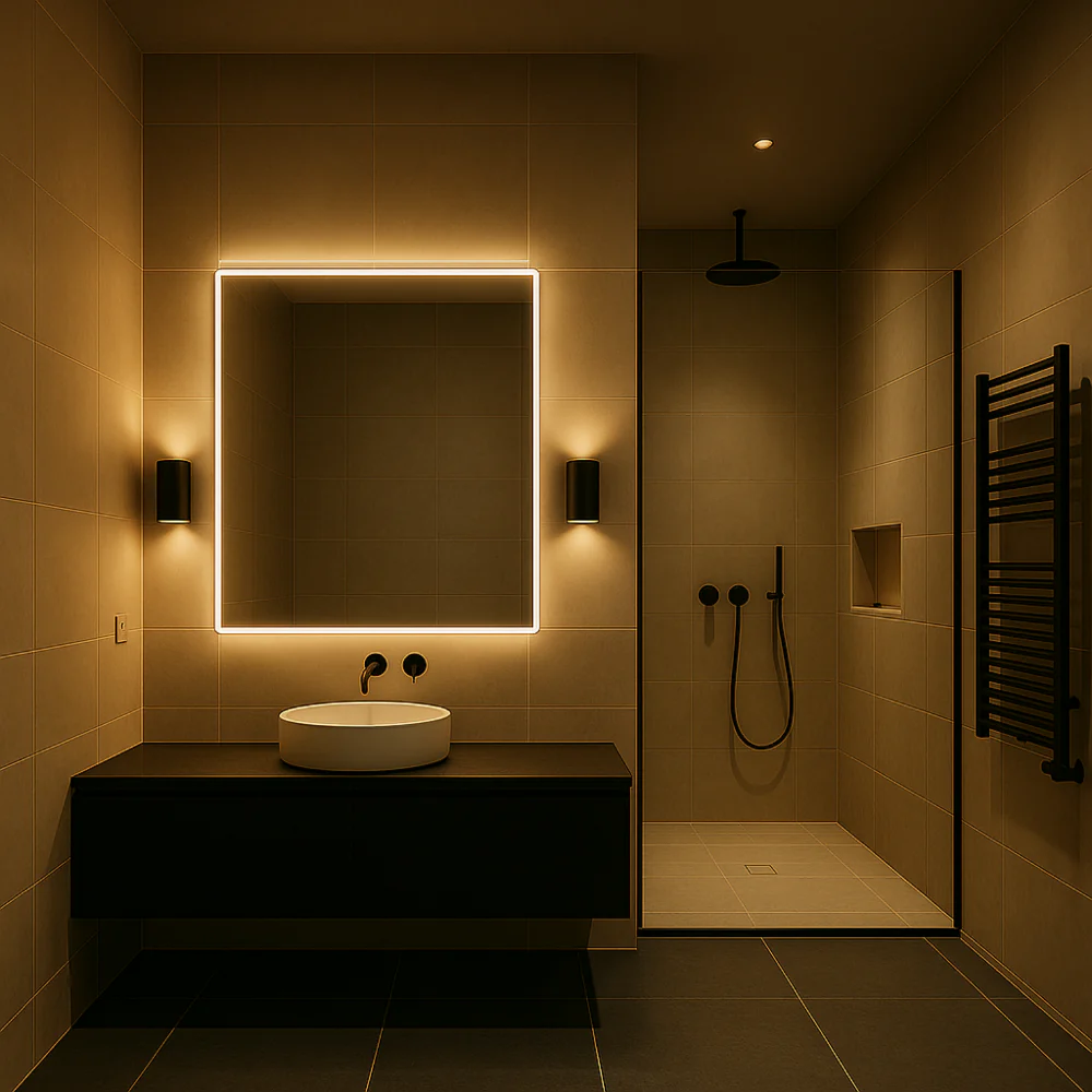 Plug In LED Night Light Wall Sconce - Dual Direction Cylinder - Image 10