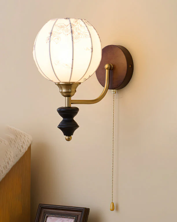 Pomander Fabric Wall Sconce - Image 4