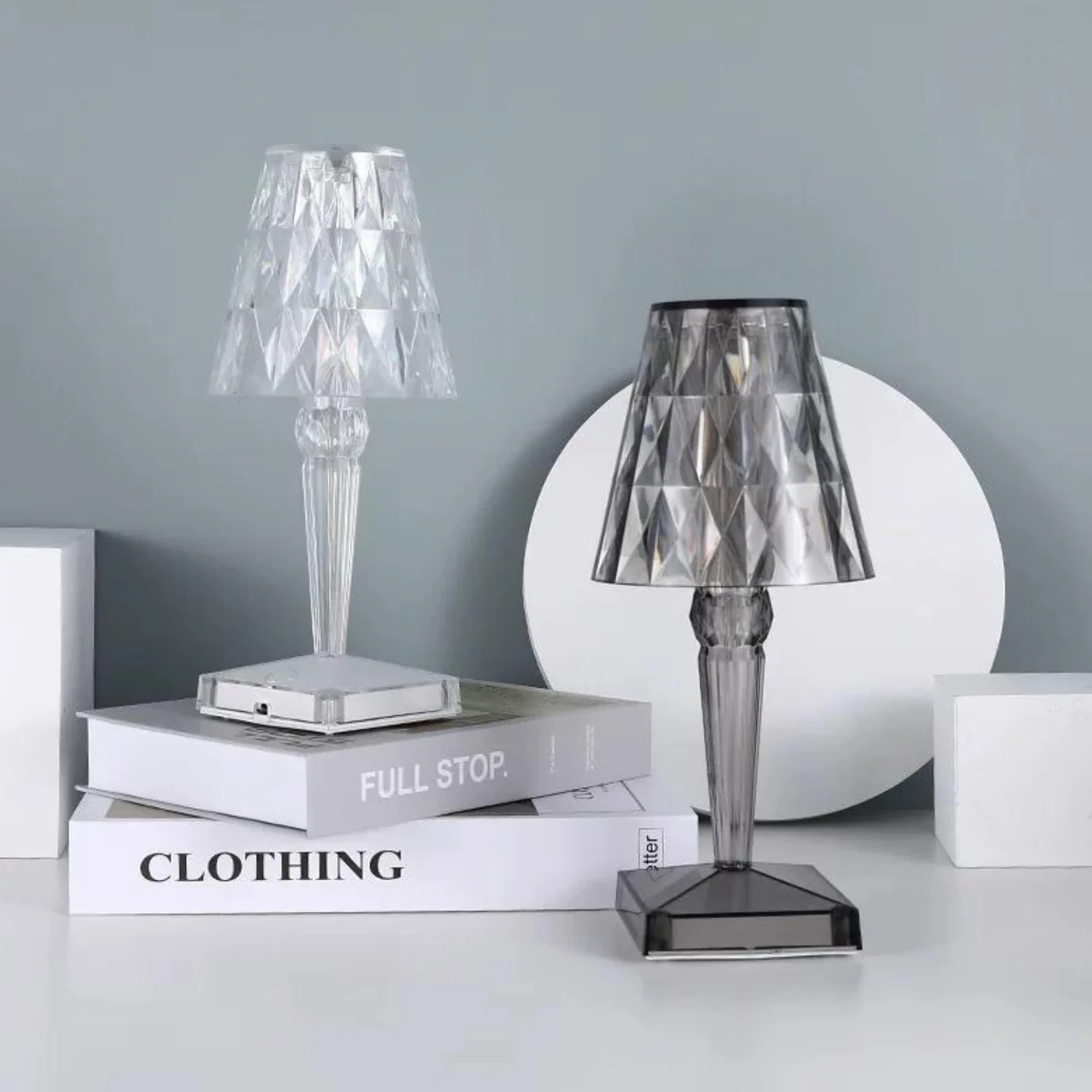 Rechargeable Cordless Crystal LED Lamp - Image 11