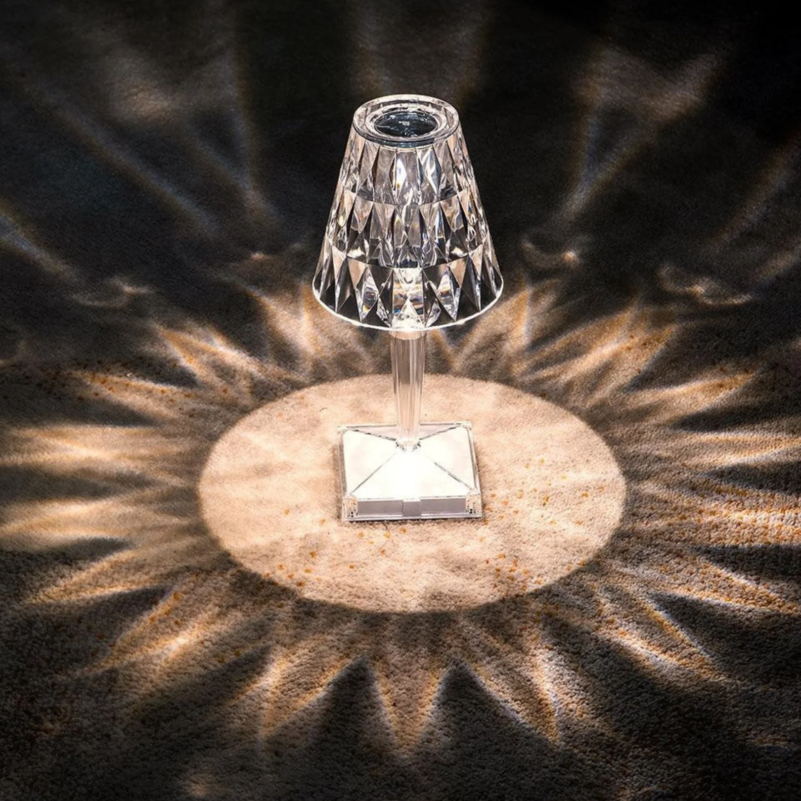 Rechargeable Cordless Crystal LED Lamp - Image 14