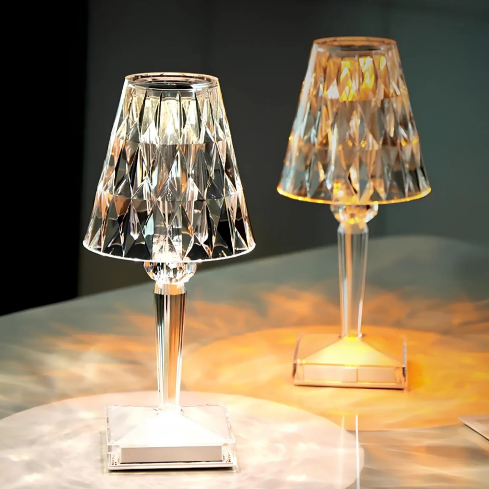 Rechargeable Cordless Crystal LED Lamp - Image 16
