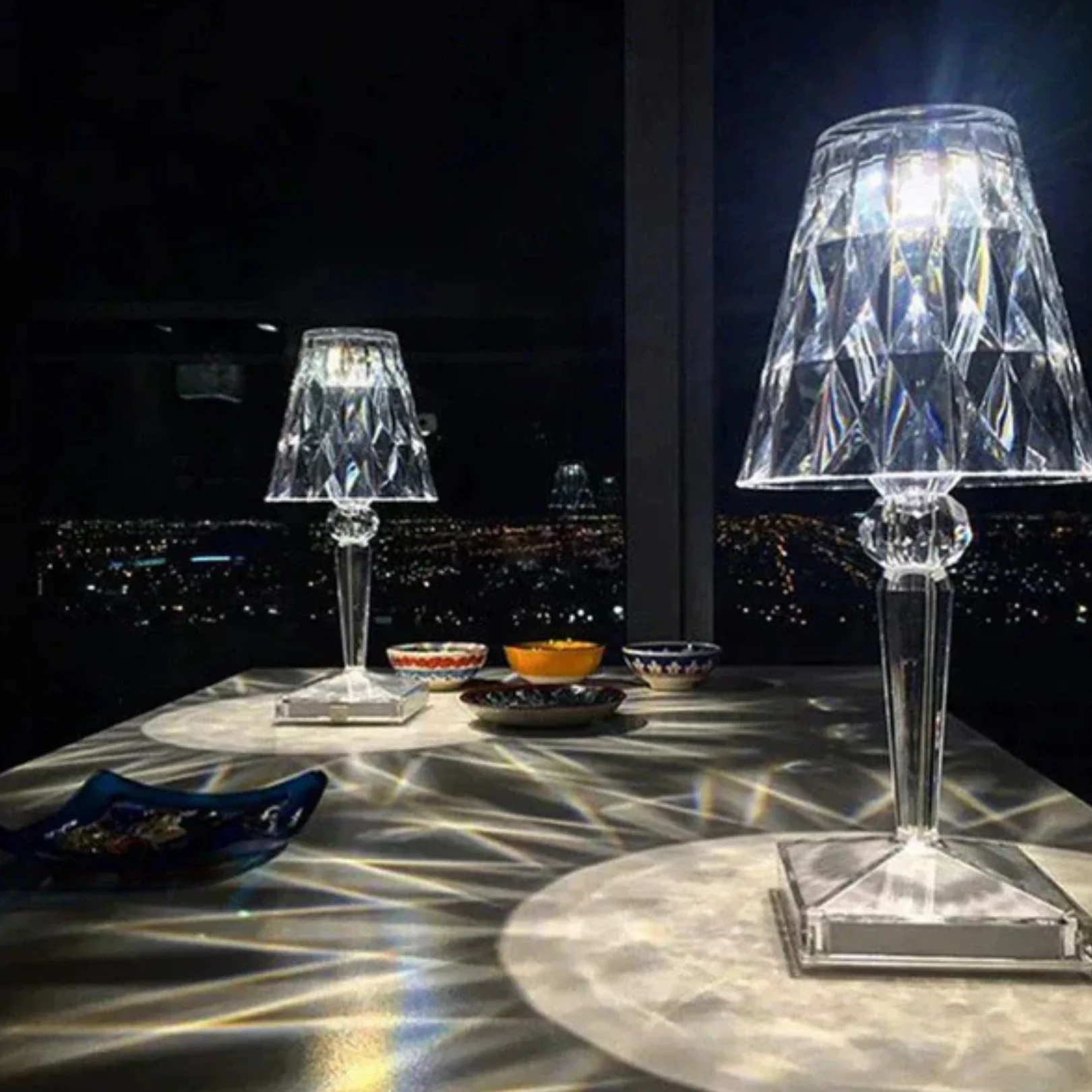 Rechargeable Cordless Crystal LED Lamp - Image 20
