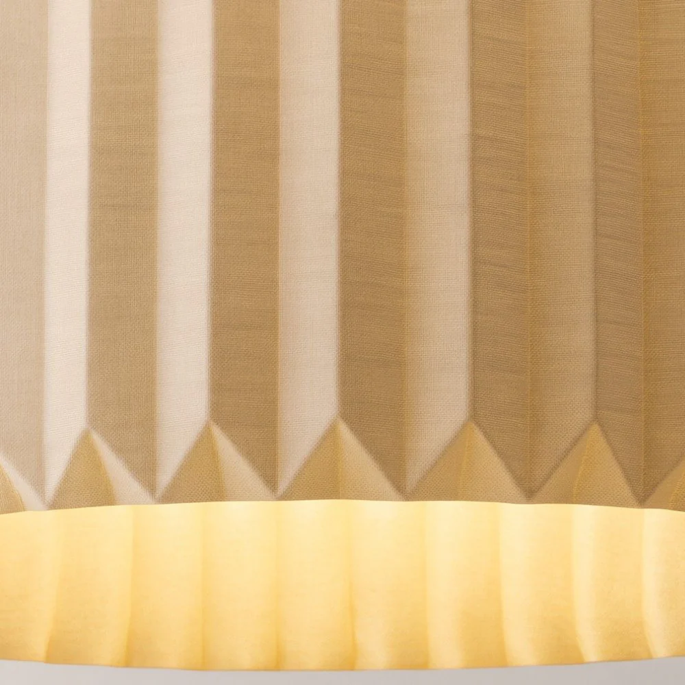 Scandinavian Pleated Paper Pendant Light - Modern Origami Hanging Lamp - Image 11