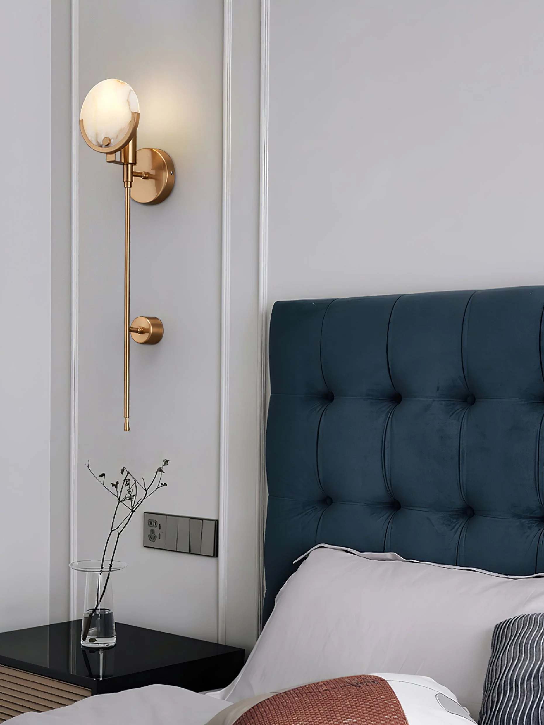 Scepter Brass Wall Sconce - Image 30