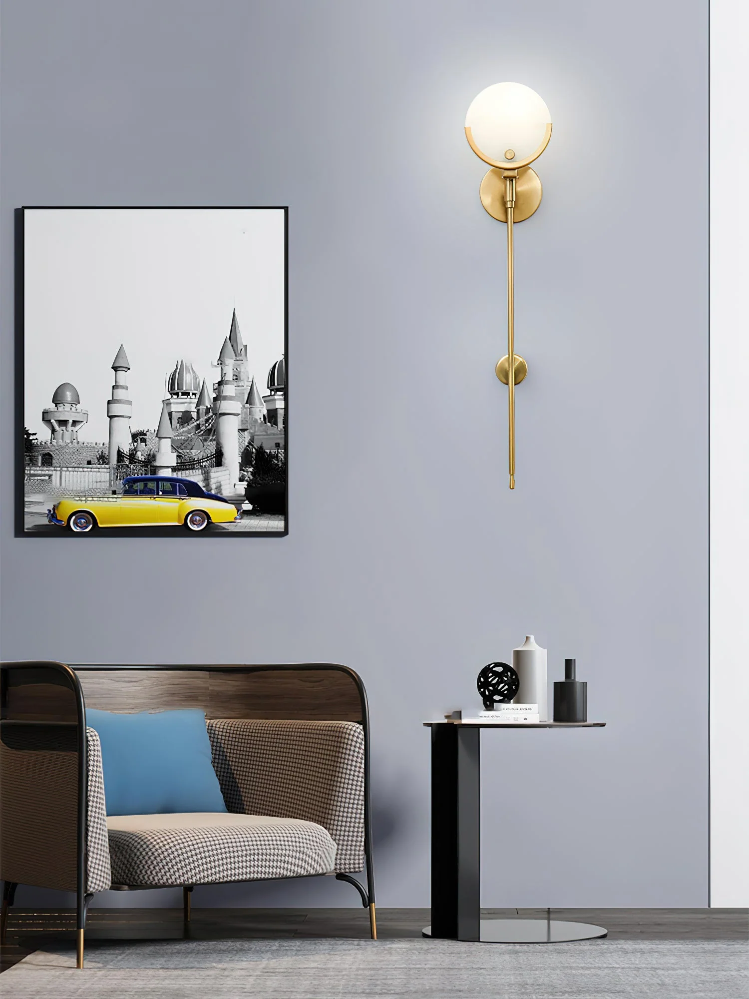 Scepter Brass Wall Sconce - Image 35