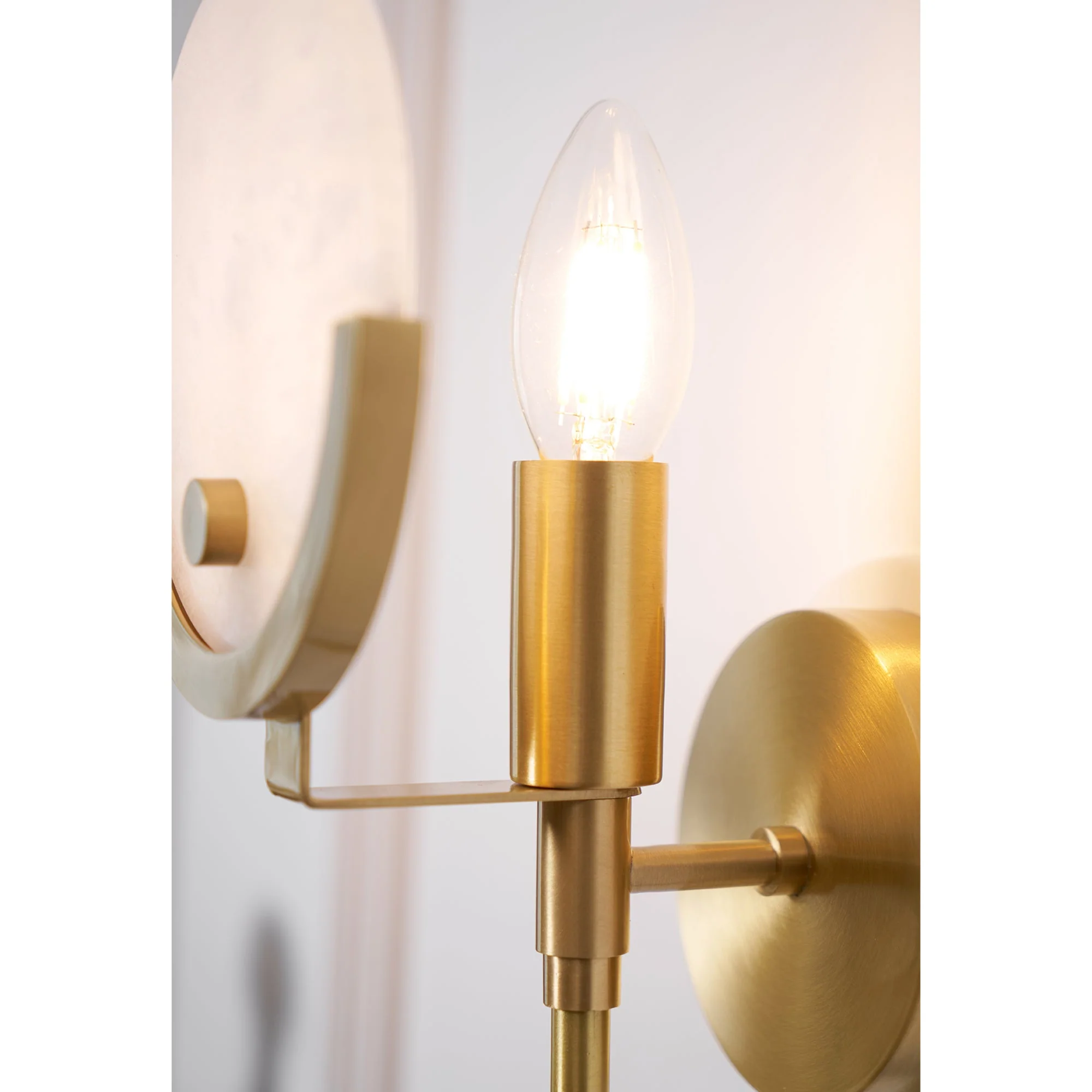 Scepter Brass Wall Sconce - Image 44