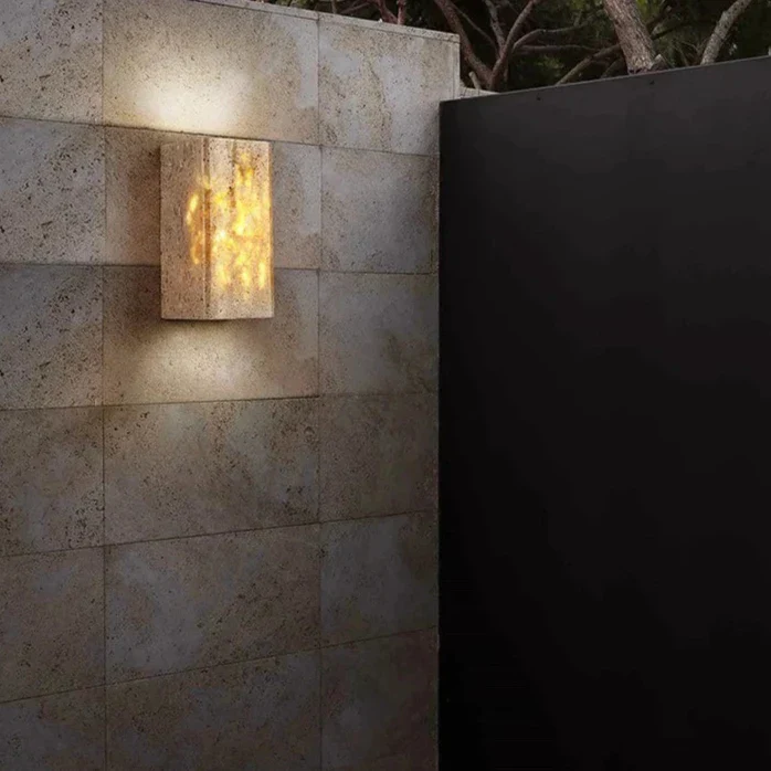 Sentinel Travertine Wall Light - Image 5