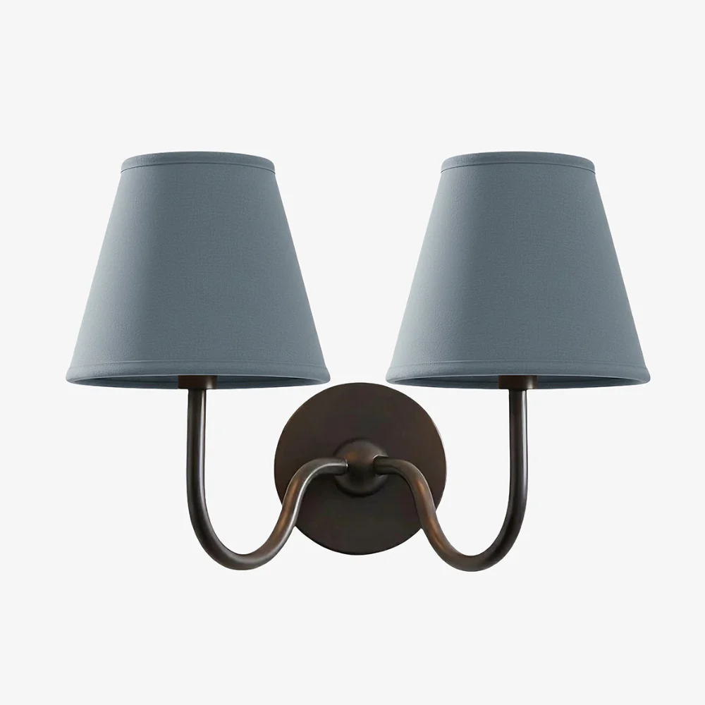 Sleek Modern Farmhouse Wall Light - Versatile Single or Double Head Accent Sconce - Image 32