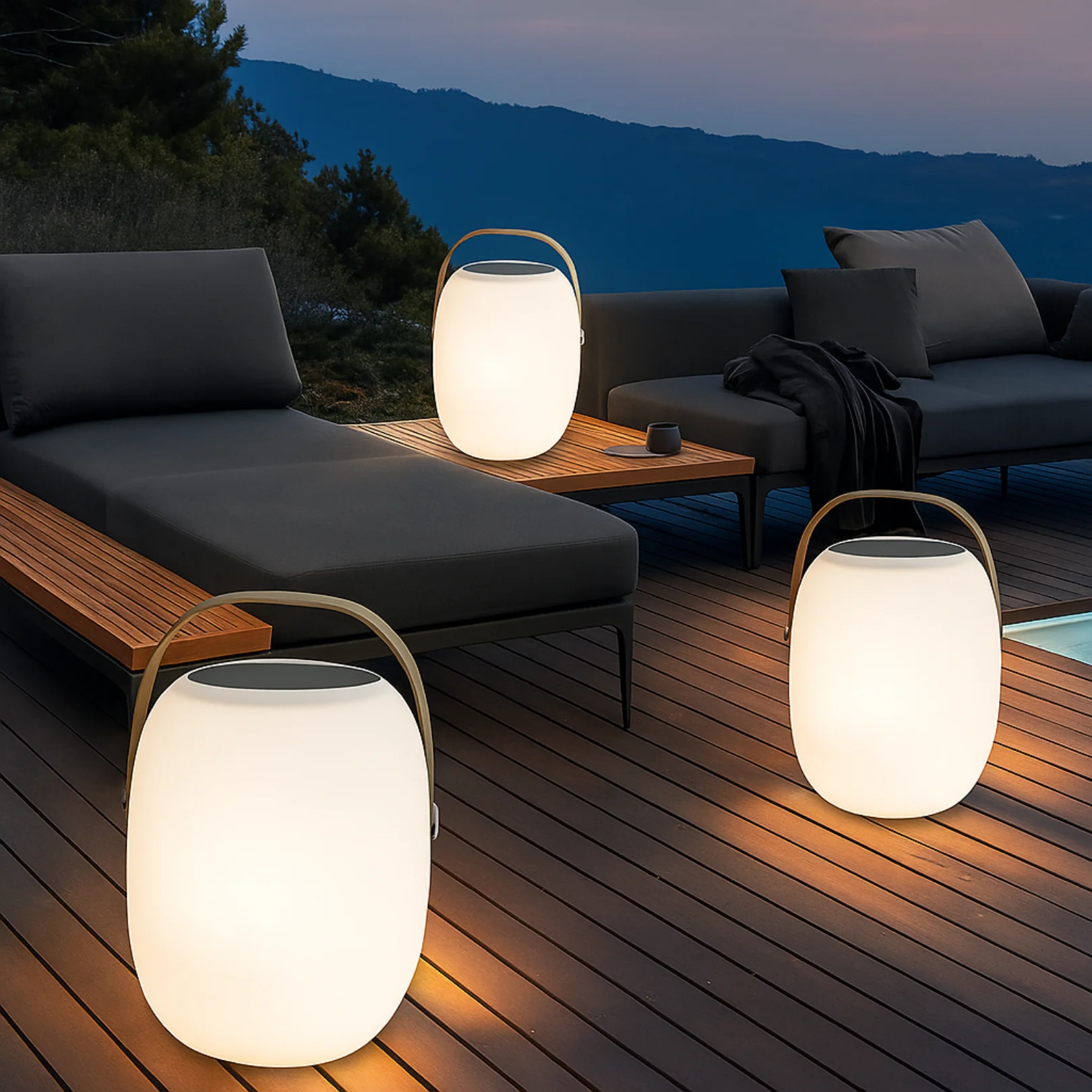 Solar-Powered Portable LED Lantern - Image 5